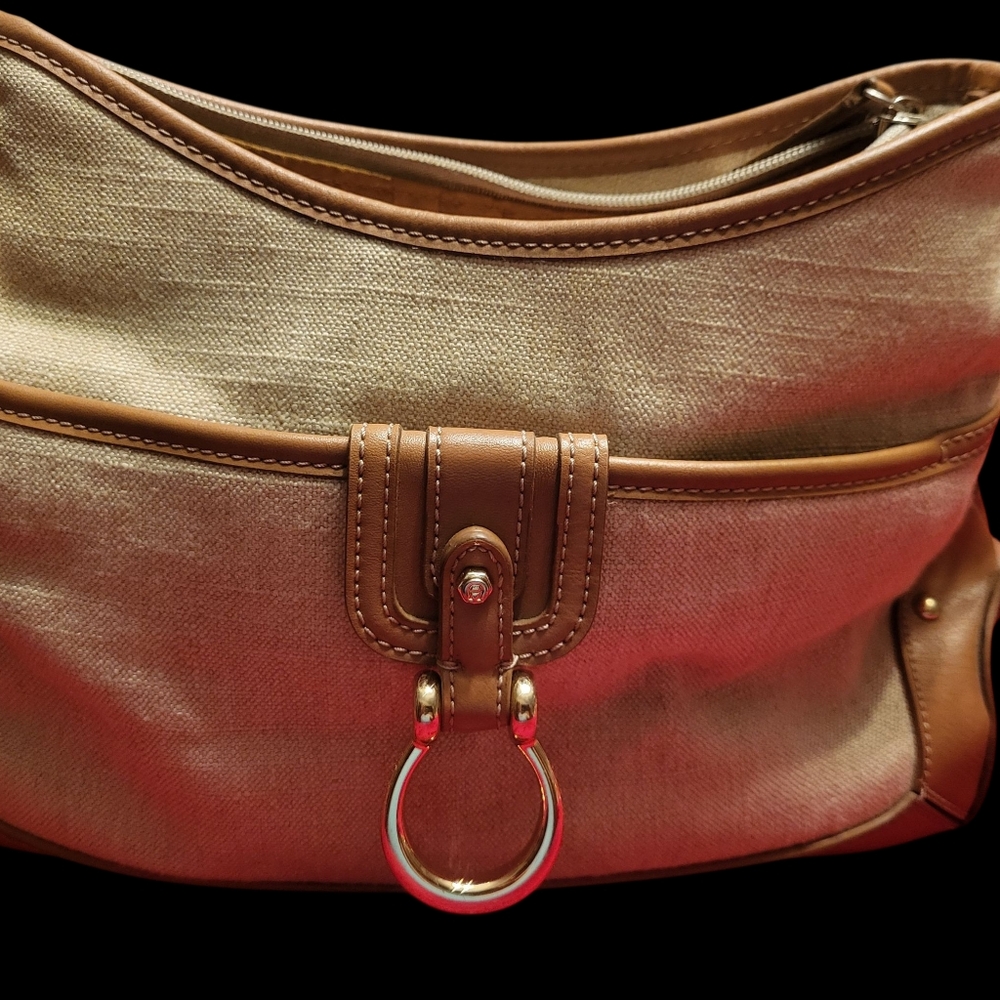 Vintage 2 Tone Etienne Aiger Handbag